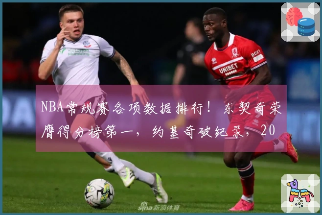 NBA常规赛各项数据排行！东契奇荣膺得分榜第一，约基奇破纪录，20岁新秀超越库里