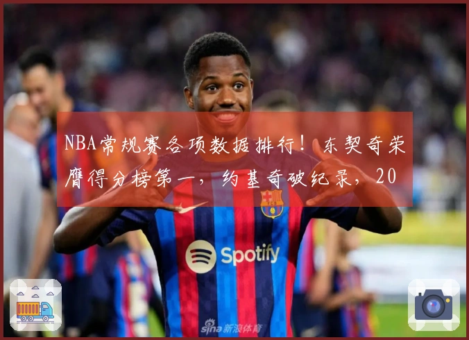 NBA常规赛各项数据排行！东契奇荣膺得分榜第一，约基奇破纪录，20岁新秀超越库里